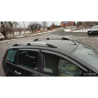 Kromatut kattokaiteet