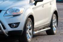 Ford Kuga 2008–2013 Suorat sivuputket (2 kpl, ruostumaton teräs) kuva 1