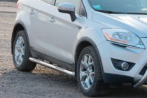 Ford Kuga 2008–2013 Suorat sivuputket (2 kpl, ruostumaton teräs) kuva 2