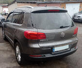 Volkswagen Tiguan 2007–2016 Takalukun reunalista (ruostumaton teräs) kuva 3