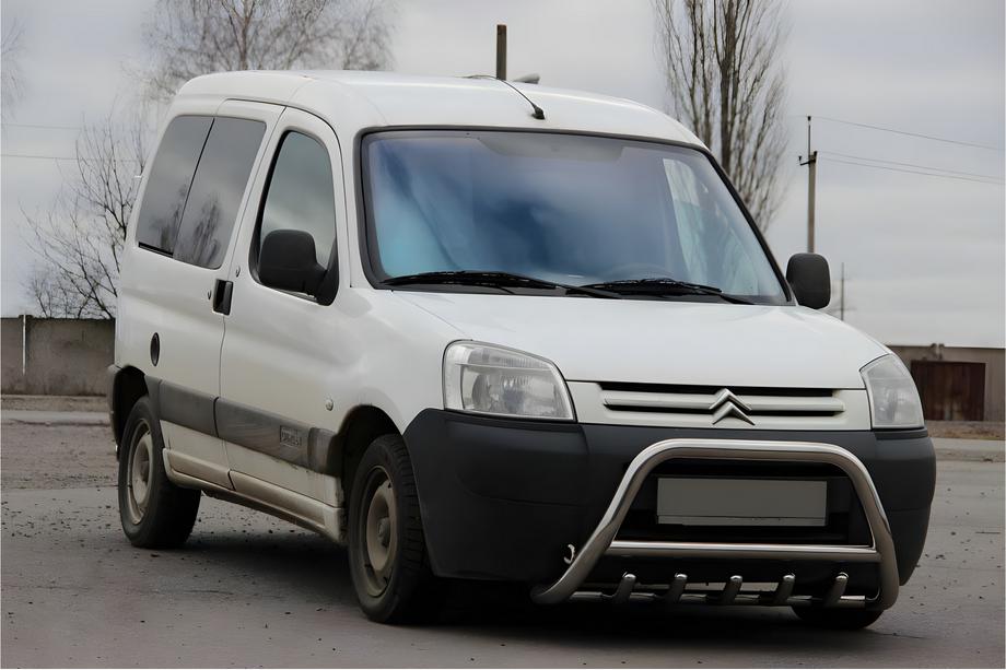 Peugeot Partner 1996–2008 Puskurirauta WT003 (ruostumaton teräs) 51 mm Image