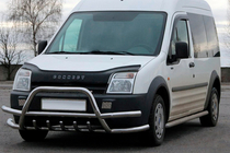 Ford Connect 2006–2009 Kaksiputkinen keulaputki WT003-Plus-2 (ruostumaton teräs) kuva 2