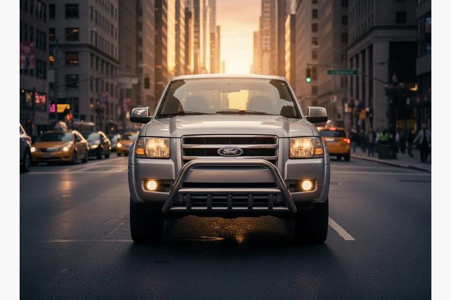 Ford Ranger 2007–2011 Karjapuskuri WT003 (ruostumaton teräs) Image