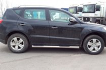 Geely Emgrand X7 2011– Sivusuojaputket (2 kpl, ruostumaton teräs) kuva 2