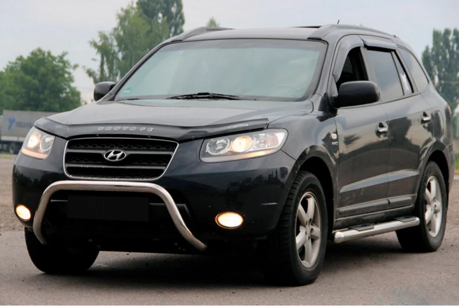Hyundai Santa Fe 2 2006–2012 Karjapuskuri WT007 (ruostumaton teräs) Image