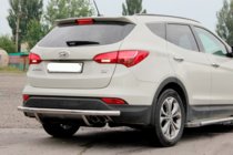 Hyundai Santa Fe 3 2012–2018 Takakaari AK002 (ruostumaton) kuva 2