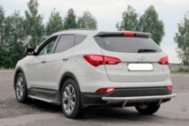 Hyundai Santa Fe 3 2012–2018 Takakaari AK002 (ruostumaton) kuva 3