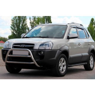 Härkärauta WT022 (ruostumaton teräs) Hyundai Tucson JM 2004– kuva 1