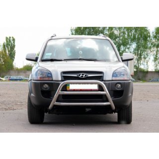 Härkärauta WT022 (ruostumaton teräs) Hyundai Tucson JM 2004– kuva 2