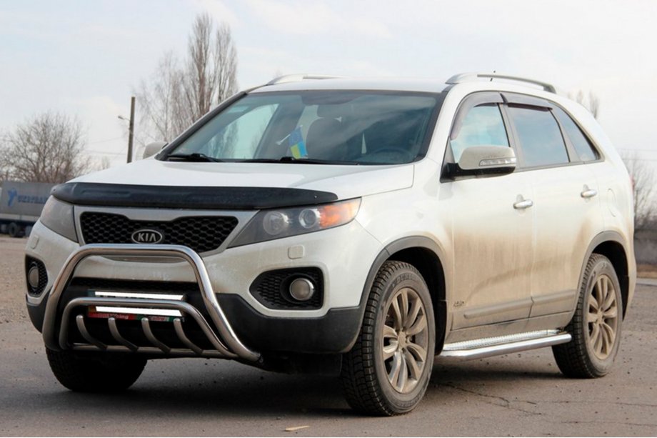 Kia Sorento II XM 2009–2014 Puskurirauta WT002/2 (ruostumaton teräs) Image