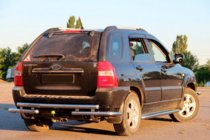 Kia Sportage 2004–2010 Takakaari AK007 (ruostumaton teräs) kuva 3