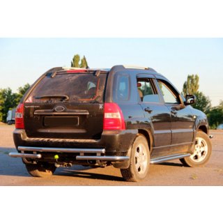 Takakaari AK007 (ruostumaton teräs) Kia Sportage 2004–2010 kuva 3
