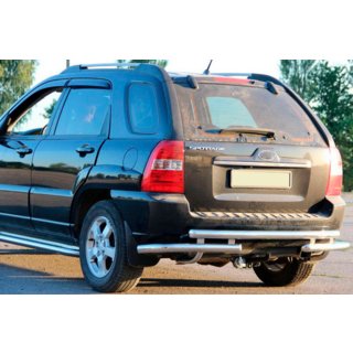 Takakaari AK007 (ruostumaton teräs) Kia Sportage 2004–2010 kuva 1