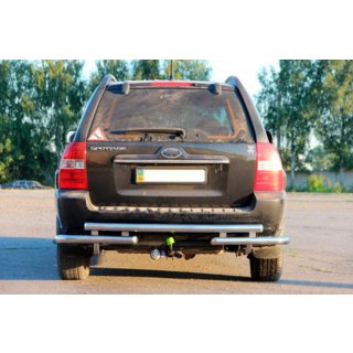 Takakaari AK007 (ruostumaton teräs) Kia Sportage 2004–2010 kuva 2