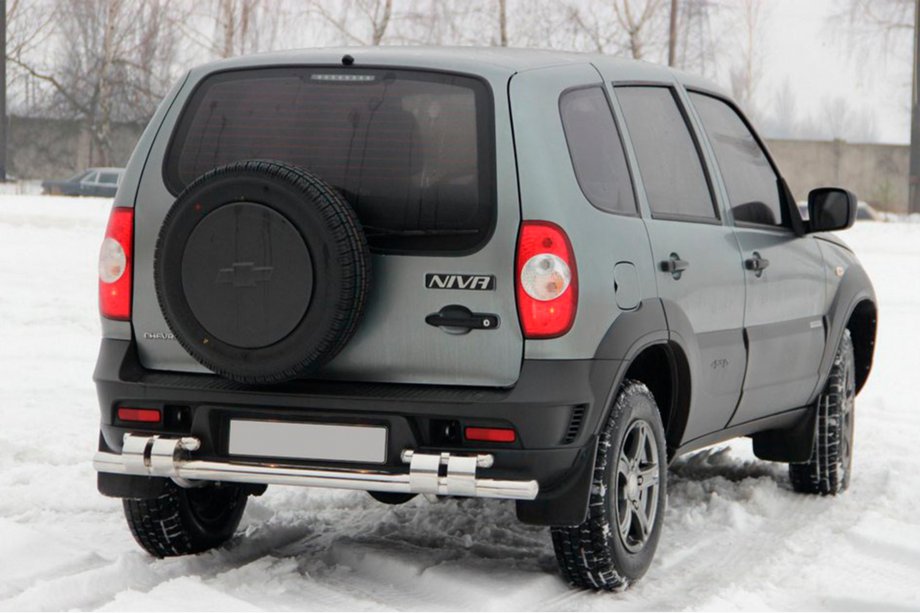 Chevrolet Niva 1998–2020 Takakaari AK015 (ruostumaton teräs) Image