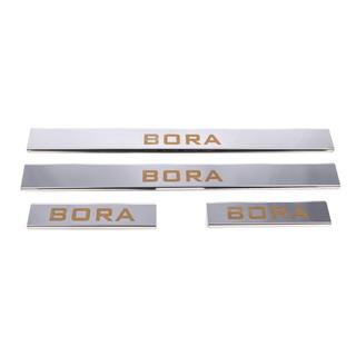 Carmos-kynnyslistat (4 kpl, ruostumaton teräs) Volkswagen Bora 1998–2004 kuva 2