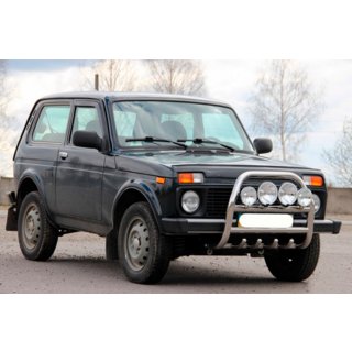 Karjapuskuri QT007 (ruostumaton teräs) Lada Niva ja Urban 1977– kuva 3