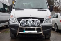 Mercedes Sprinter W906 2006–2018 Korkea karjapuskuri WT018 (ruostumaton teräs) kuva 2