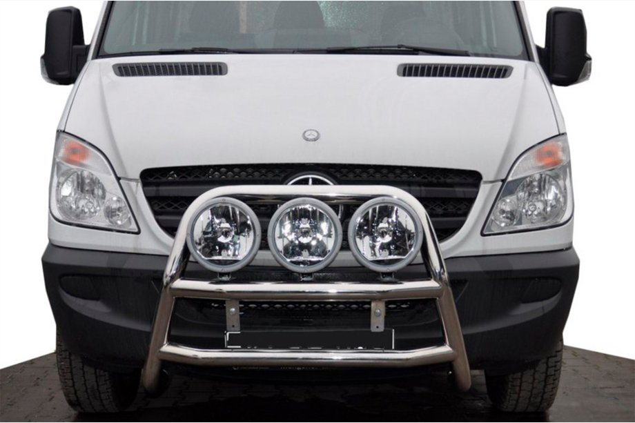 Mercedes Sprinter W906 2006–2018 Korkea karjapuskuri WT018 (ruostumaton teräs) Image