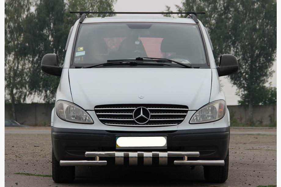 Mercedes Vito W639 2004–2014 Shark ST015 eturauta (ruostumaton teräs) 2010–2015 Image