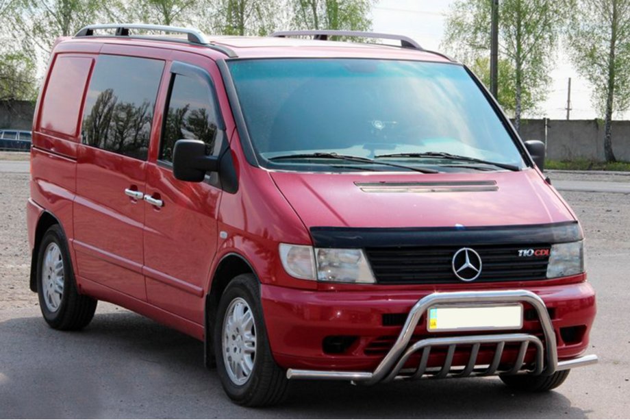Mercedes Vito W638 1996–2003 Karjapuskuri sivuputkilla WT002 Plus (rst.) Image