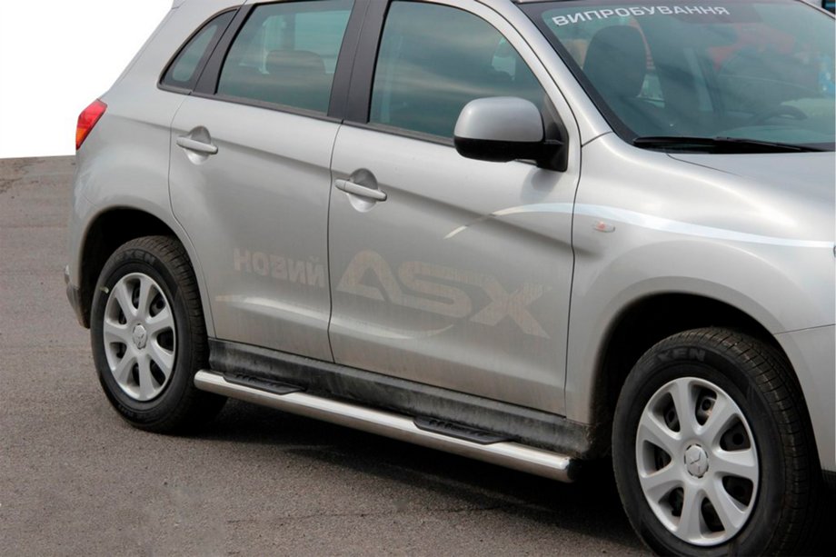 Mitsubishi ASX 2010–2023 Sivuputket BB002 (2 kpl, ruostumaton teräs) Image