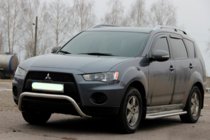 Mitsubishi Outlander 2006–2012 Karjapuskuri WT007 (ruostumaton teräs) kuva 2