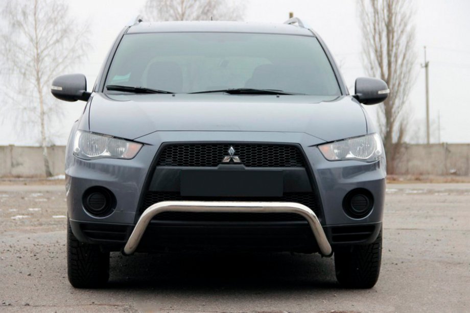 Mitsubishi Outlander 2006–2012 Karjapuskuri WT007 (ruostumaton teräs) Image