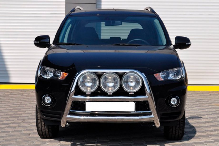 Mitsubishi Outlander 2006–2012 Karjapuskuri WT018 (2010-2012, ruostumaton teräs) Image