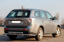 Mitsubishi Outlander 2012–2021 Takakaari AK004 (ruostumaton teräs) kuva 3