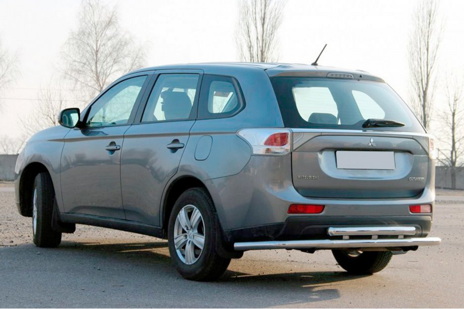 Mitsubishi Outlander 2012–2021 Takakaari AK004 (ruostumaton teräs) Image