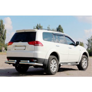 Takasuojakaari AK003-Special (2 kpl, ruostumaton teräs) Mitsubishi Pajero Sport 2008–2015 kuva 3