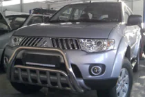 Mitsubishi Pajero Sport 2008–2015 Etusuojakaari WT002 (ruostumaton teräs) kuva 3