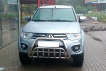 Mitsubishi Pajero Sport 2008–2015 Etusuojakaari WT002 (ruostumaton teräs) kuva 1
