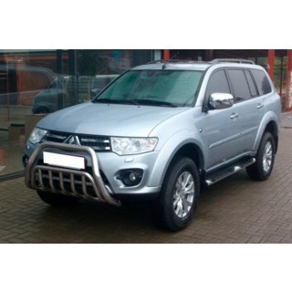 Etusuojakaari WT002 (ruostumaton teräs) Mitsubishi Pajero Sport 2008–2015 kuva 2