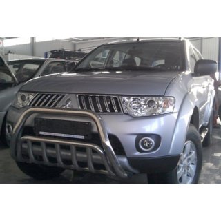 Etusuojakaari WT002 (ruostumaton teräs) Mitsubishi Pajero Sport 2008–2015 kuva 3