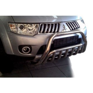 Etusuojakaari WT002 (ruostumaton teräs) Mitsubishi Pajero Sport 2008–2015 kuva 4