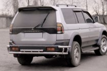 Mitsubishi Pajero Sport 1996–2007 Takakaari AK005-2 (ruostumaton teräs) kuva 1