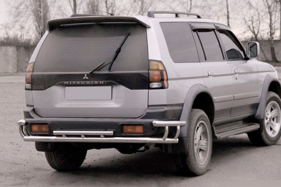 Mitsubishi Pajero Sport 1996–2007 Takakaari AK005-2 (ruostumaton teräs) Image
