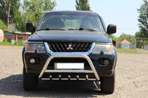 Mitsubishi Pajero Sport 1996–2007 Karjapuskuri WT003 (ruostumaton teräs) kuva 4
