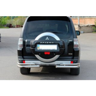 Takakaari AK003 Tupla (ruostumaton teräs) Mitsubishi Pajero Wagon IV 2006–2021 kuva 2