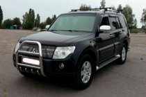 Mitsubishi Pajero Wagon IV 2006–2021 Karjapuskuri QT007 (ruostumaton teräs) kuva 2
