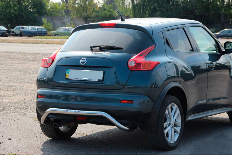 Nissan Juke 2010–2019 Takakaari AK007 (ruostumaton teräs) Image