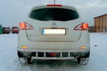 Nissan Murano 2008–2014 AK takasuojakaari (ruostumaton teräs) kuva 2