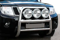 Nissan Navara 2006–2015 Karjapuskuri WT018 (ruostumaton teräs) kuva 1