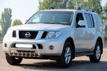Nissan Pathfinder R51 2005–2014 Karjapuskuri WT008 (ruostumaton teräs) kuva 1