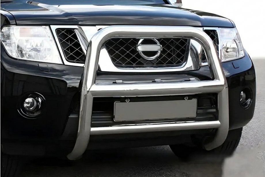 Nissan Pathfinder R51 2005–2014 Karjapuskuri WT018 (ruostumaton teräs) Image