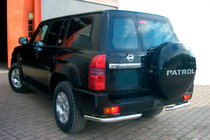 Nissan Patrol Y61 1997–2011 Takakulmat AK003 (2 kpl, RST) kuva 1