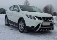 Nissan Qashqai 2014–2021 Karjapuskuri WT003 (ruostumaton teräs) kuva 4