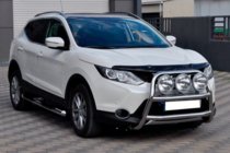 Nissan Qashqai 2014–2021 Karjapuskuri WT018 (ruostumaton teräs) kuva 1